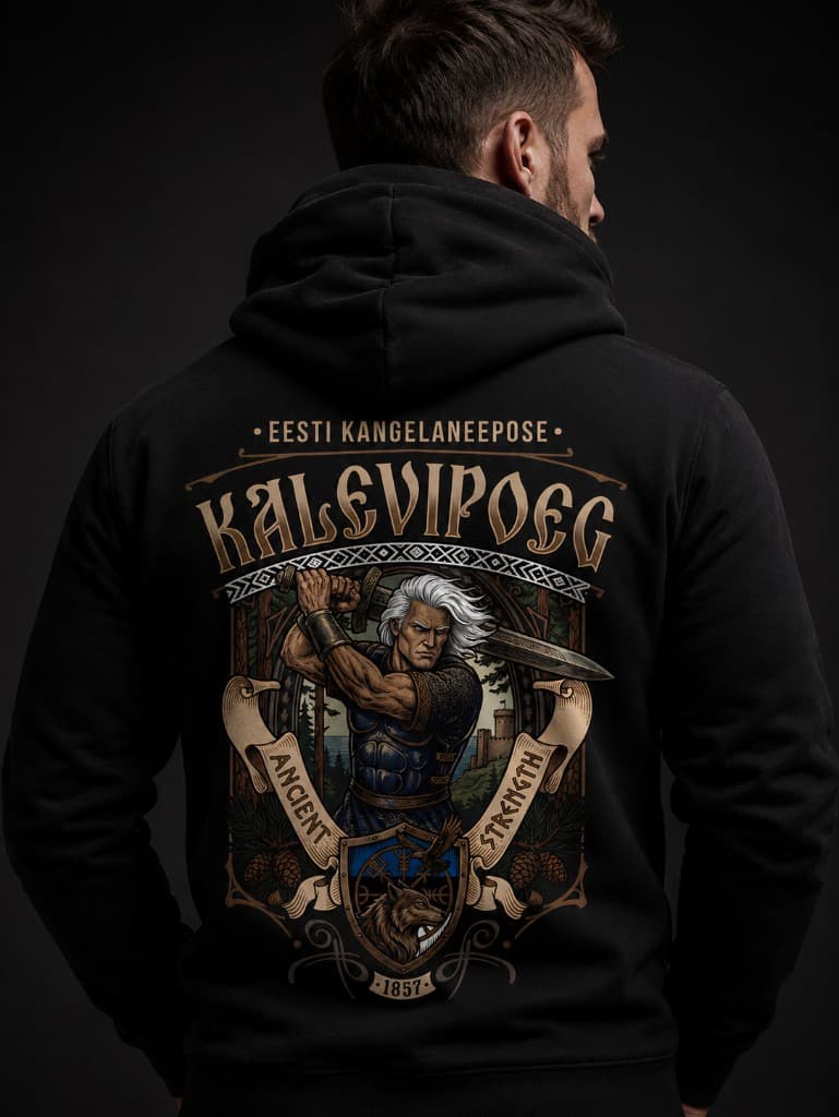 KALEW Iron North hoodie — põhjala kollektsioon