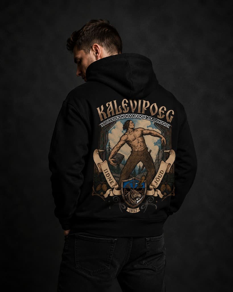 KALEW Stoneborn hoodie — Kalevipoeg kollektsioon
