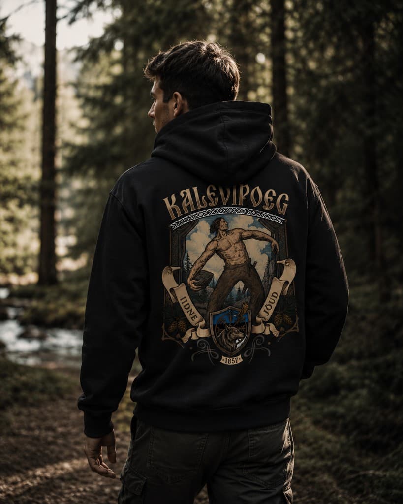 KALEW Stoneborn hoodie — Kalevipoeg kollektsioon