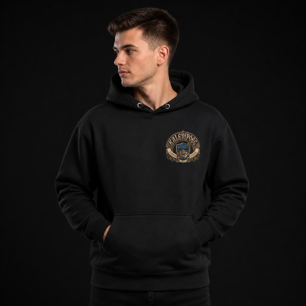 KALEW Ancient Strength hoodie — Black Edition